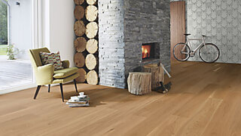 Parkett 1-stav eik Castle Andante