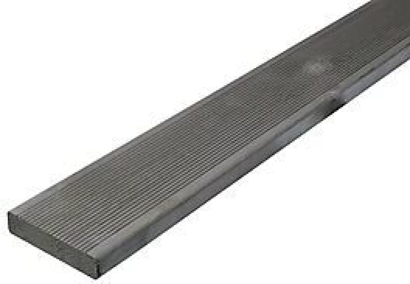 Terrassebord royalimpregnert grå furu Uno rillet 28x120 mm