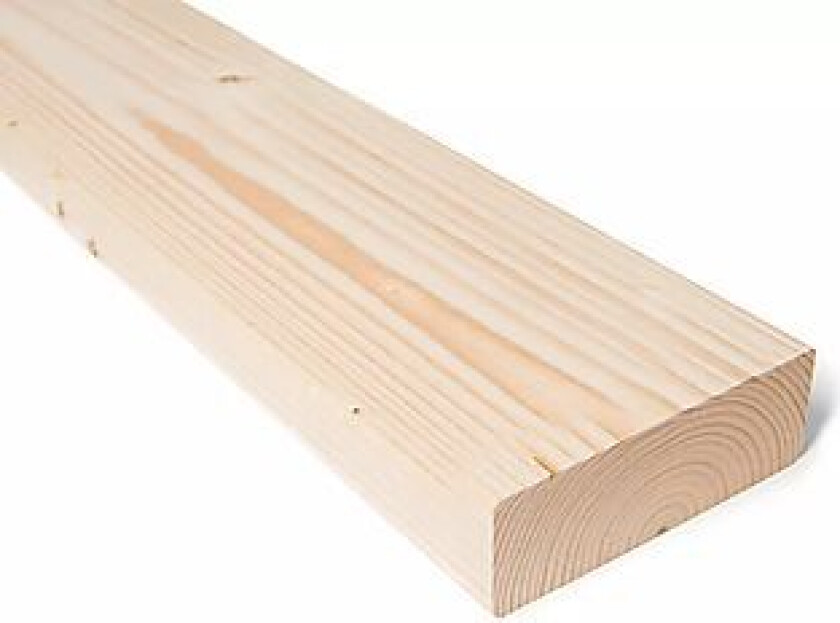 Konstruksjonsvirke C24 ubehandlet gran 48x98x2080 mm