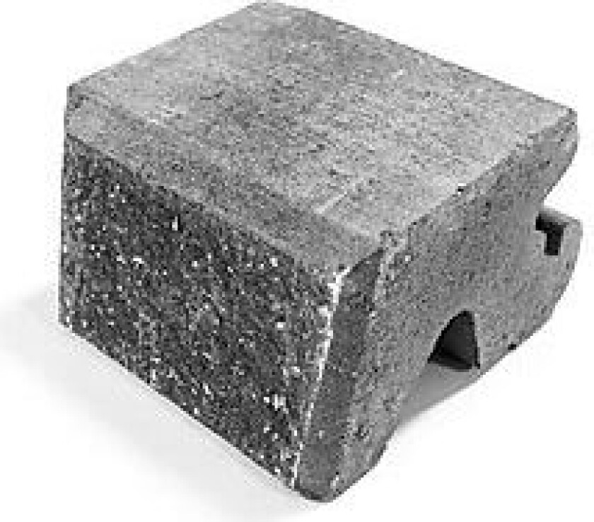 Bilde av Støttemur Knekt mini kurve 21x28x17 cm