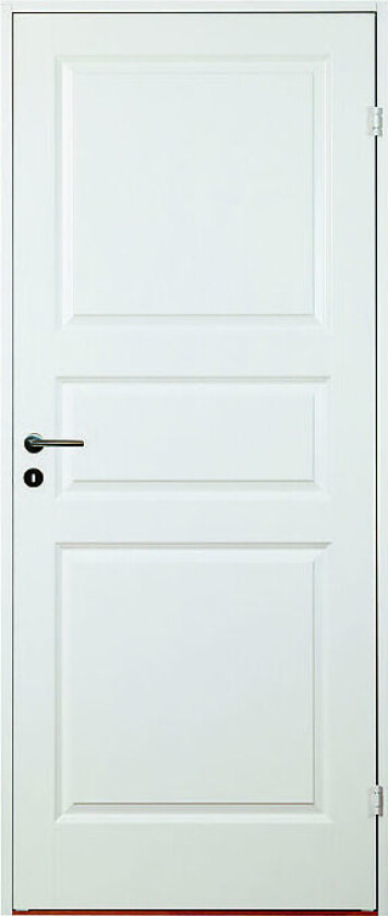Innerdør Ask kompakt klassisk hvit 90x200 cm