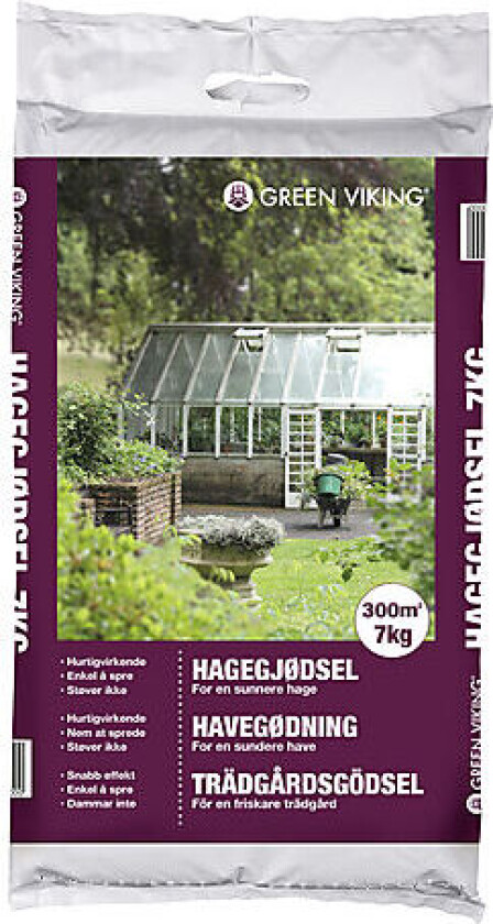 Green viking hagegjødsel 7 kg