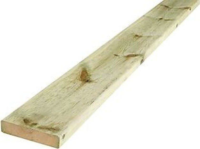 Terrassebord impregnert furu klasse 1 21x120 mm