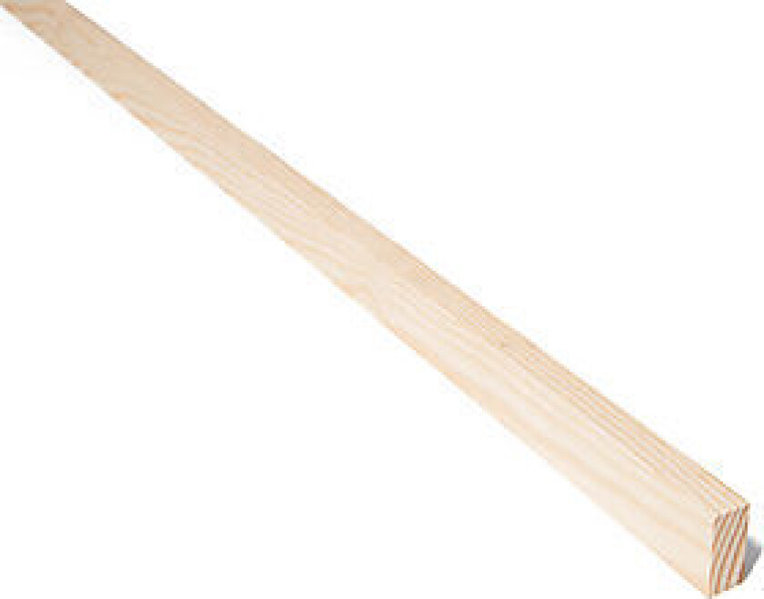 Glattkantlist 15x34 mm ubehandlet furu