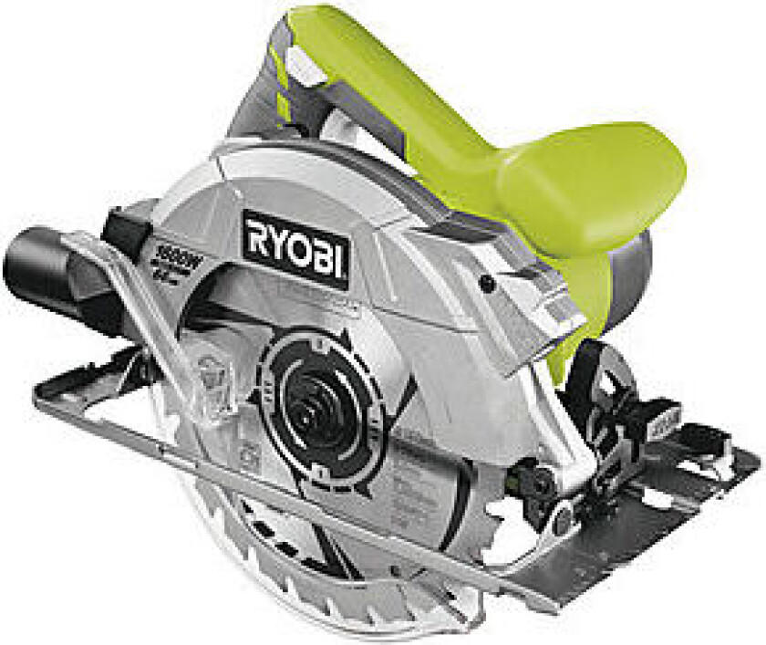 Sirkelsag 1600W 66 mm med styreskinne