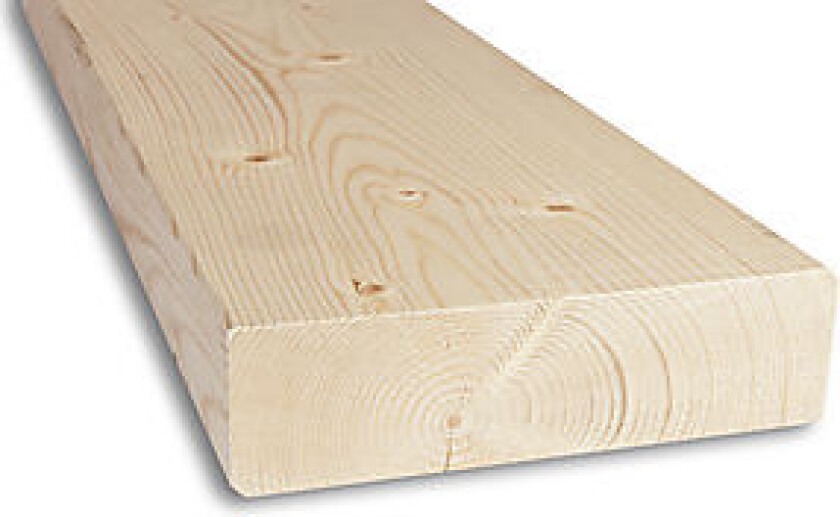 Konstruksjonsvirke C24 ubehandlet gran fingerskjøt 48x173 mm