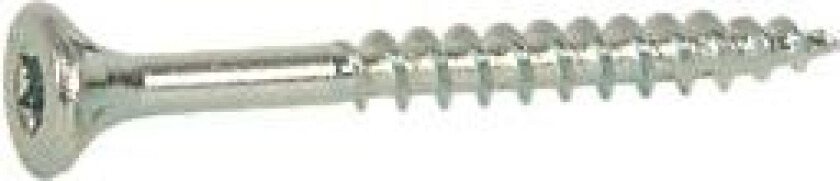 Bilde av Treskrue Essdrive senkhode blankforsinket4x40 mm 200 stk