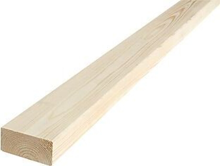 Lekt/rekke gran ubehandlet 36x68x5400 mm