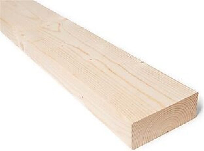 Konstruksjonsvirke C24 ubehandlet gran 48x148x2358 mm