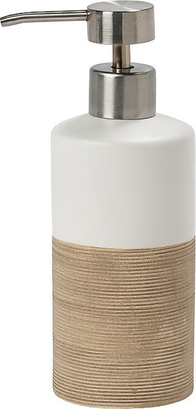 Såpedispenser doppio beigporselen