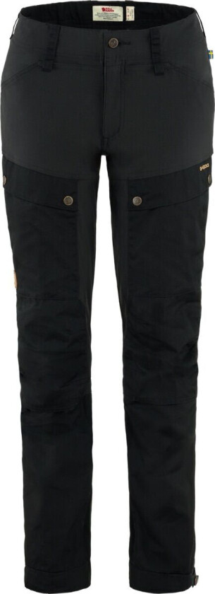 Women's Keb Trousers Curved 36 Short, Black
