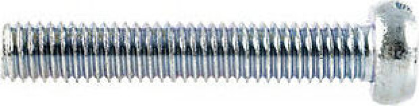 Maskinskrue f/plateanker m6x m6x100h a4 sylh elf helgj din84 f/8s 8l