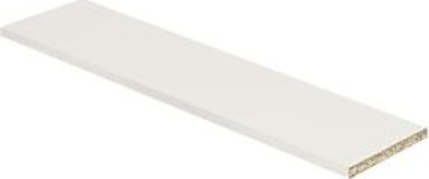 Bilde av Sponplate melaminbelagt 18x3050x510 kantlist hvit