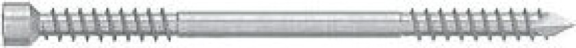 Treskrue dobbeltgjenget protec+ 6,5x190 50 stk