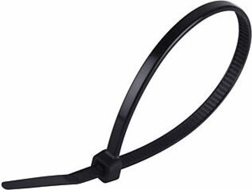 Bilde av Strips uv-bestandig svart 4,8x200 mm