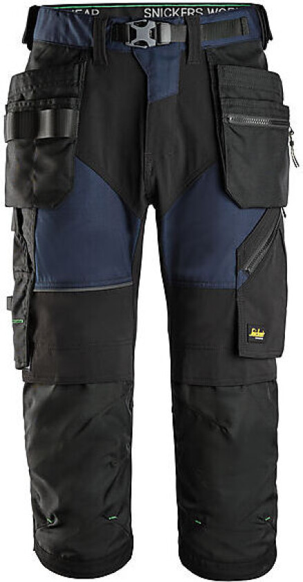 Snickers piratbukse 6905 HP mørkeblå/sort str 56 FlexiWork+