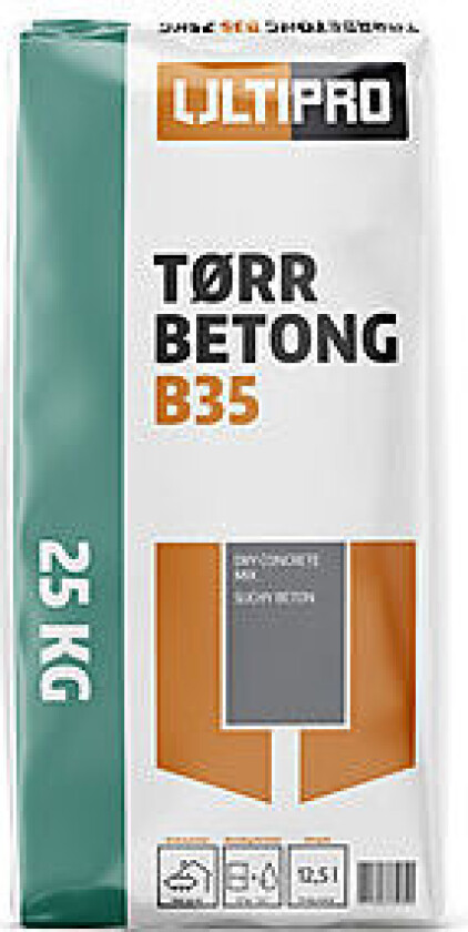 Tørrbetong B35 SG 25 kg