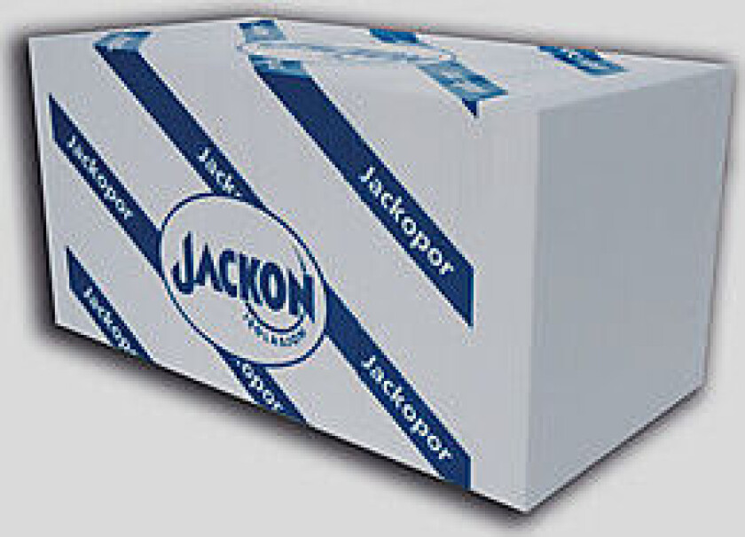 Jackopor 80 isolasjon 250mm eps eps80 600x1200x250mm