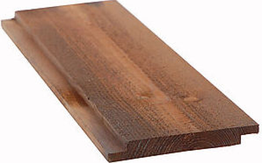 Kledning dobbelfals tett 19x148 MøreRoyal brun