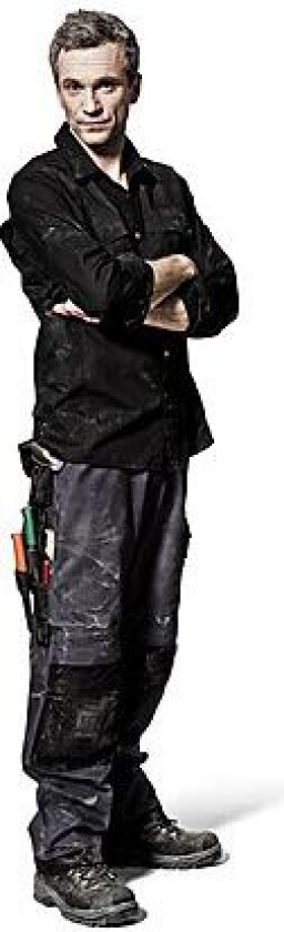 Bukse 3223 sort str 50 gulvleggerbukse