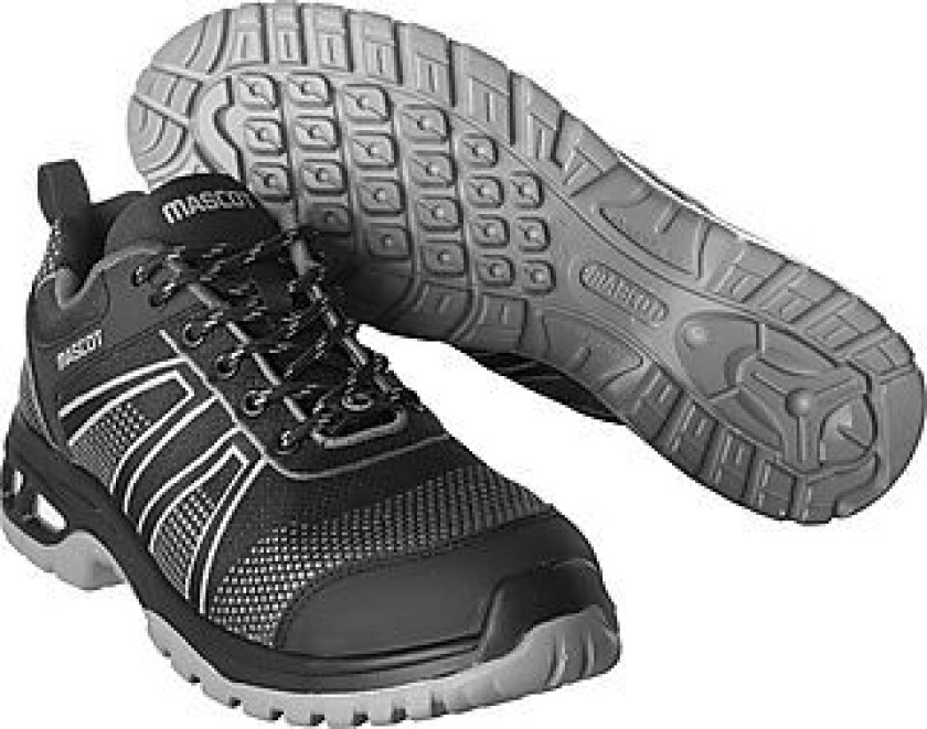 Vernesko s1p med snøring 1046 svart/antrasitt