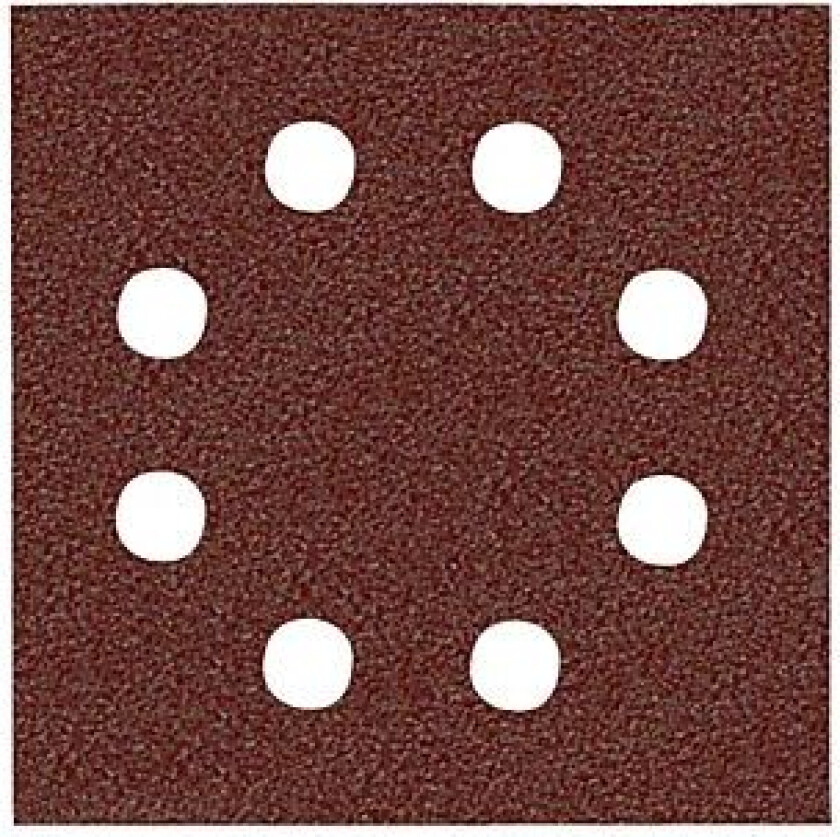 Slipepapir 115x115 8 hull k50