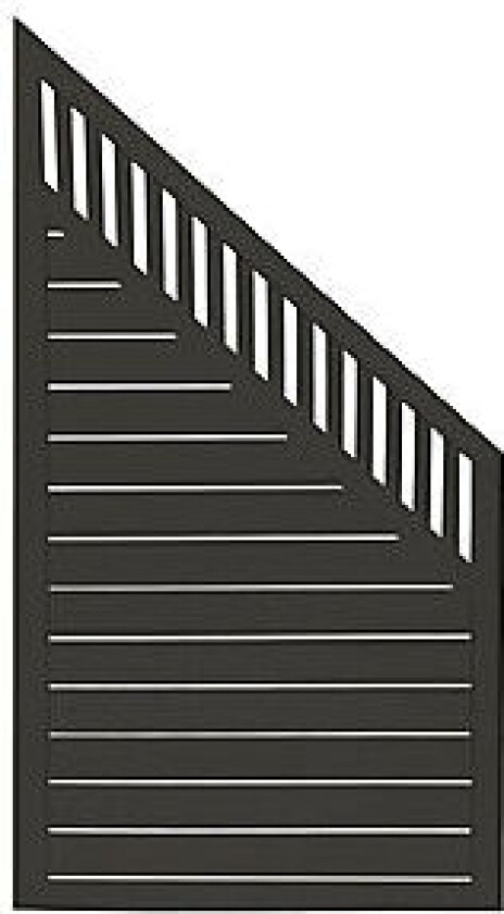 Levegg kongsvik 90x180/90 sort