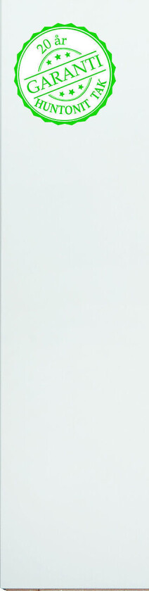 Takplate trefiber 11x300x1220 mm hvit