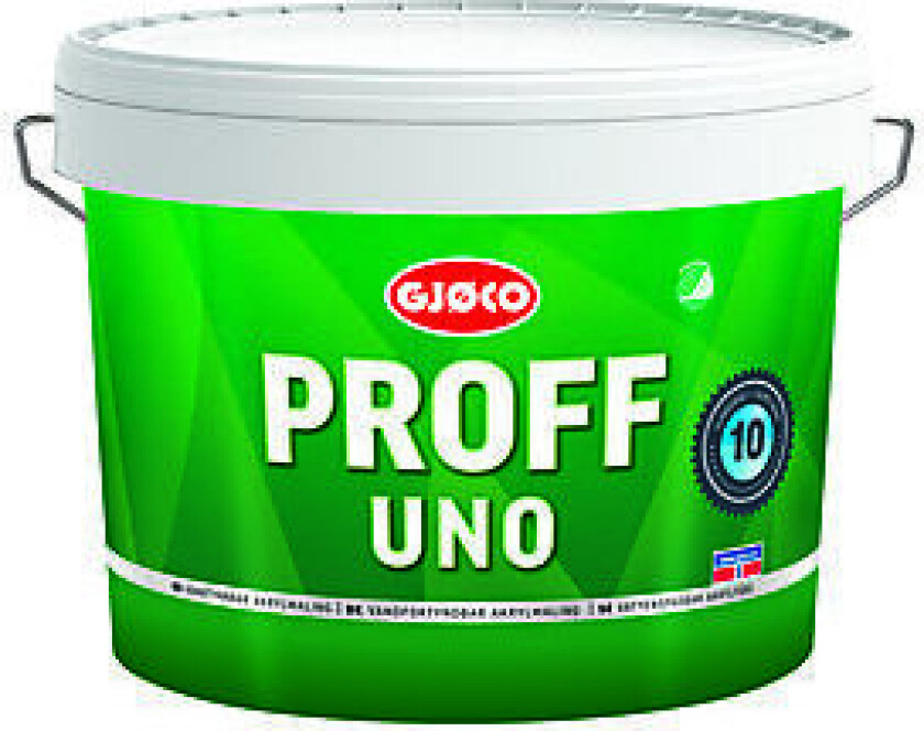Proff uno 10 base hvit 9l gjøco