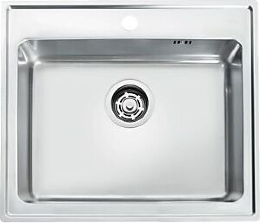 Kjøkkenvask Universo uni150d-wt nedfellbar vendbar i rustfritt stål