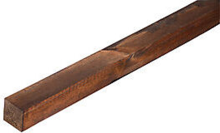 Bilde av Lekt furu impregnert brun 48x48 mm