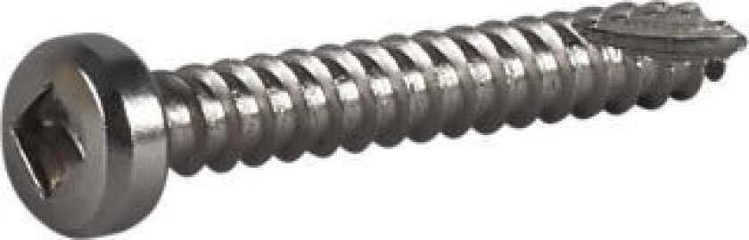 Blikkskrue rustfri 3,5 x 25 mm 200 stk
