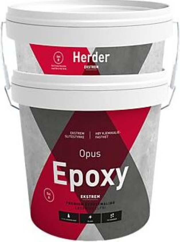 Epoxy maling 5 kg grå