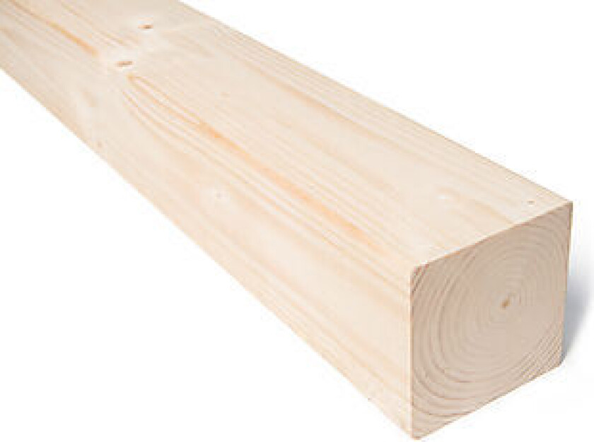 Konstruksjonsvirke C24 ubehandlet gran 98x98 mm