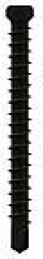 Skruer i tre for underkonstruksjon 125 stk