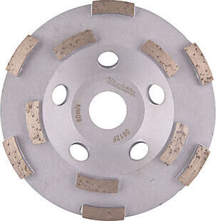 Diamantslipeskive 125x22,23x5 mm