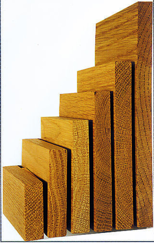 Glattkantlist 21x120 mm eik