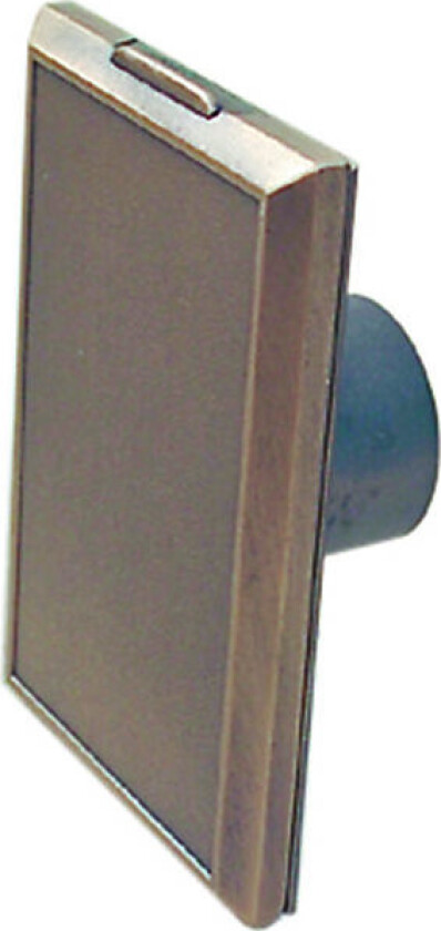 Sugekontakt antik messing met for sentralstøvsuger