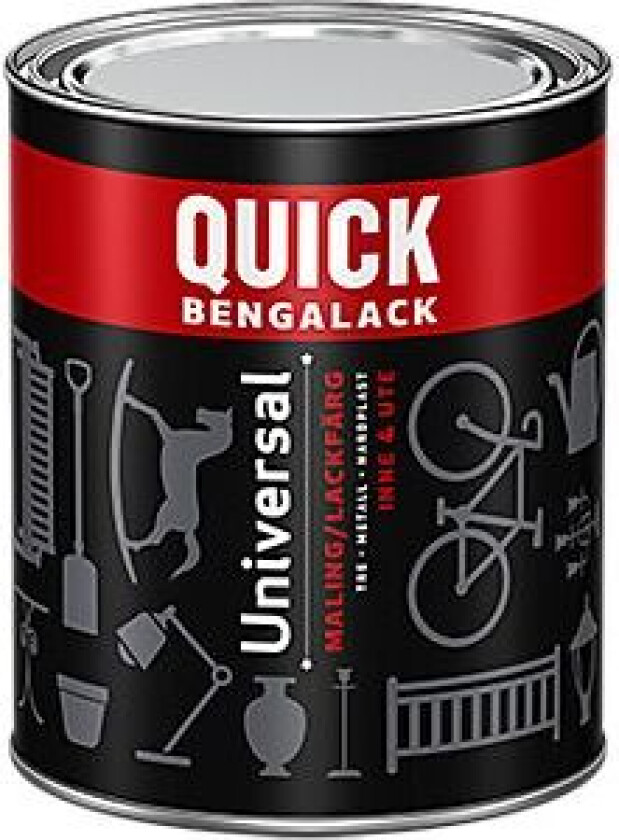 Bengalack universal blank signalgul 0,25 liter