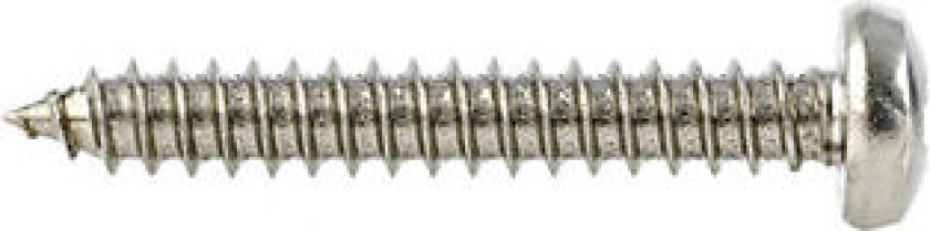 Plateskrue pan A4 PZ2 3,5x13 mm helgjenget DIN 7981 15 stk