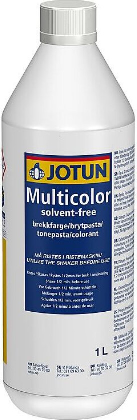 Multicolor brekkfarge BF 1 liter