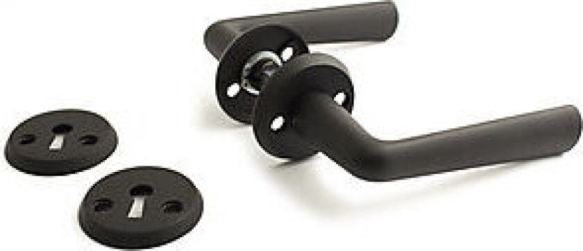 Dørvrider seattle innv sort pp dt 38-42 mm