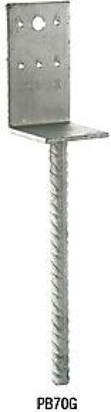 Søylesko type B 70 varmgalv