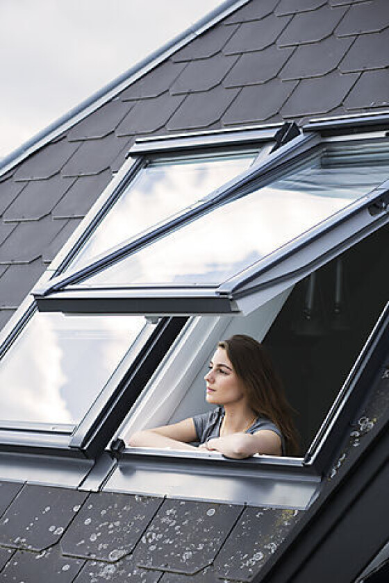 Takv th 55x98 vedlhfri 3-lags gl velux topphengslet trelags isolergl