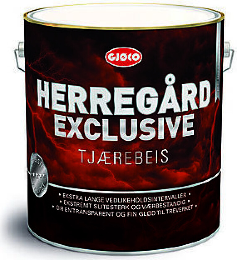 Exclusive tjærebeis base gul 9l gjøco