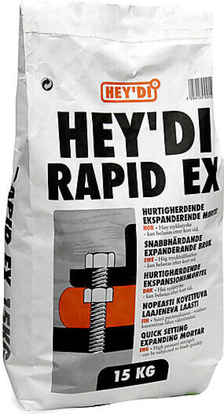 Bilde av Mørtel Rapid EX 15 kg ekspanderende mørtel