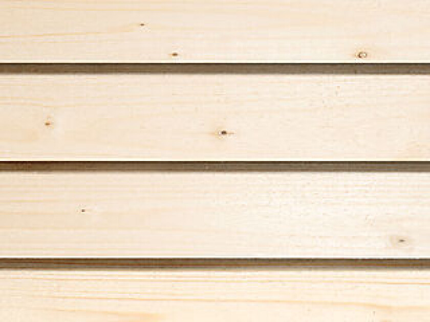 Skrå utvendig kledning 19x148 mm ubehandlet gran