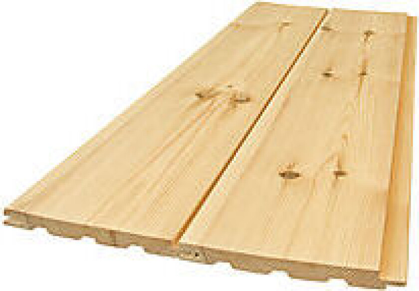 Gran 14x095 sprekkpanel int interiør