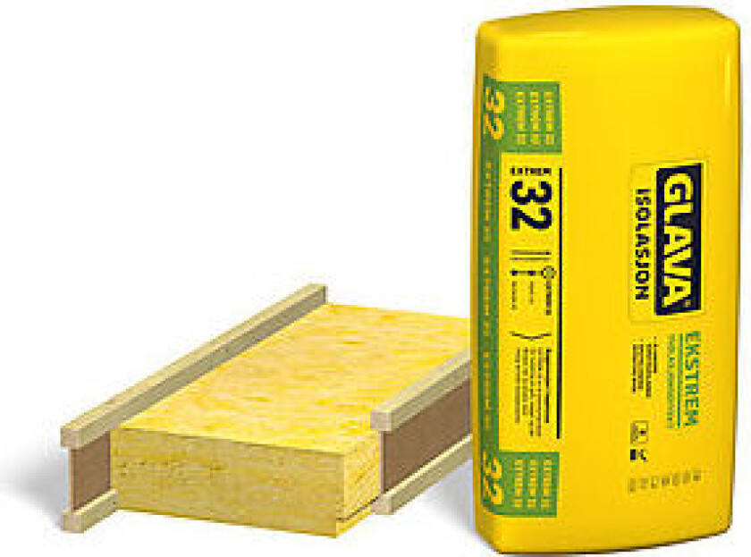 Isolasjon Extrem 32 200x600x1200 mm 3 stk