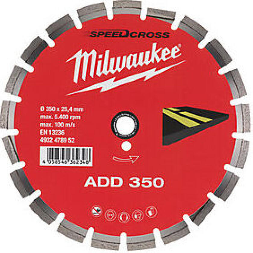 Bilde av Diamantskive add asfalt 350mm milwaukee